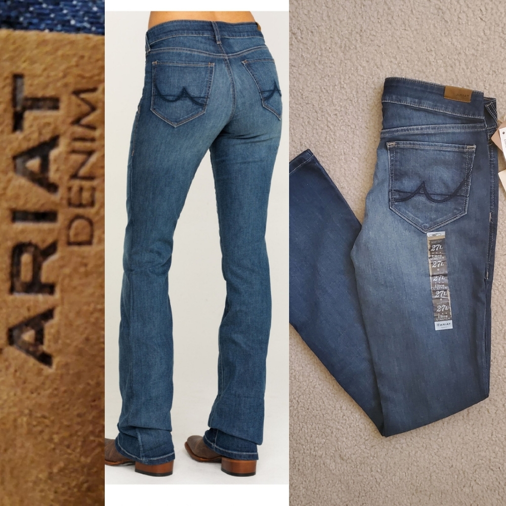 Ariat Bootcut Ultra Stretch Mid-Rise Jean 27L